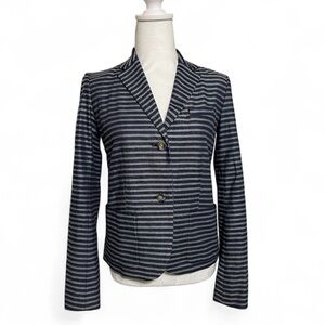 GAP Navy Striped Blazer – Size 2 - EUC
